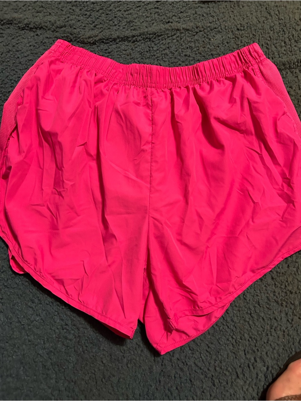 Cotton Candy Hot Pink Athletic Shorts